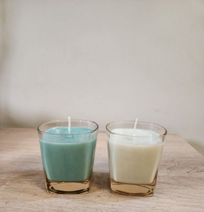 Picture of Square Glass candles